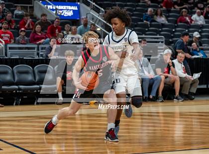 Thumbnail 2 in University vs. Manchester (IHSAA 2A Final) photogallery.