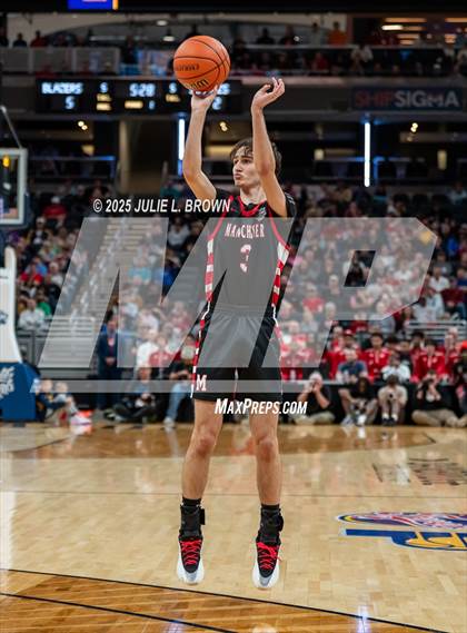Thumbnail 3 in University vs. Manchester (IHSAA 2A Final) photogallery.