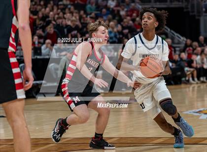 Thumbnail 2 in University vs. Manchester (IHSAA 2A Final) photogallery.