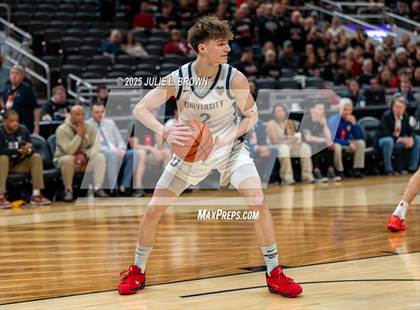 Thumbnail 1 in University vs. Manchester (IHSAA 2A Final) photogallery.