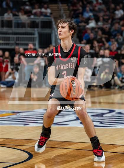 Thumbnail 2 in University vs. Manchester (IHSAA 2A Final) photogallery.