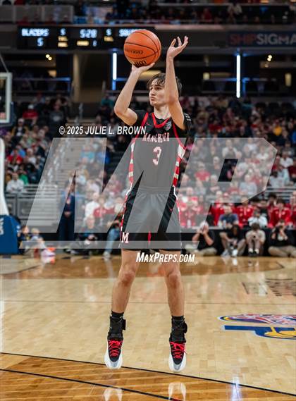 Thumbnail 2 in University vs. Manchester (IHSAA 2A Final) photogallery.