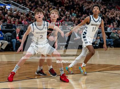 Thumbnail 2 in University vs. Manchester (IHSAA 2A Final) photogallery.