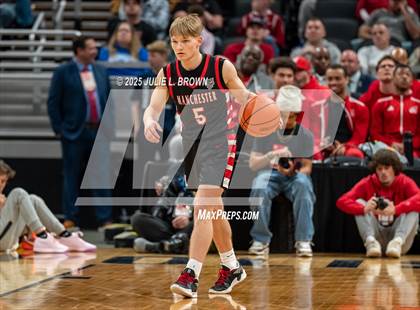 Thumbnail 2 in University vs. Manchester (IHSAA 2A Final) photogallery.