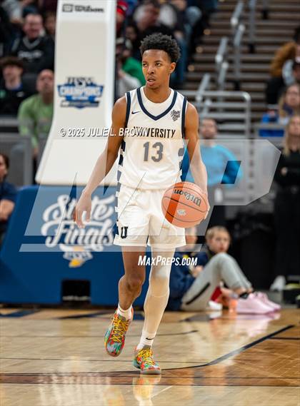 Thumbnail 1 in University vs. Manchester (IHSAA 2A Final) photogallery.