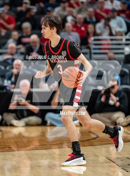 Thumbnail 1 in University vs. Manchester (IHSAA 2A Final) photogallery.