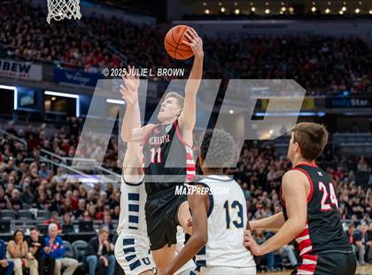 Thumbnail 2 in University vs. Manchester (IHSAA 2A Final) photogallery.