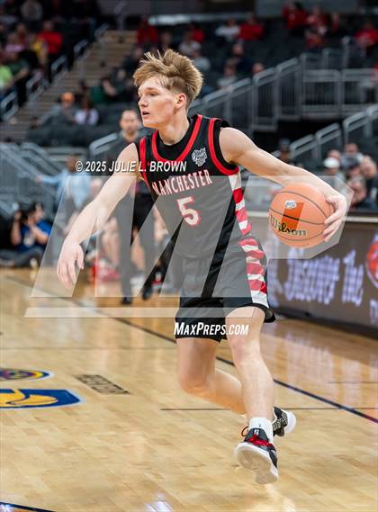 Thumbnail 2 in University vs. Manchester (IHSAA 2A Final) photogallery.