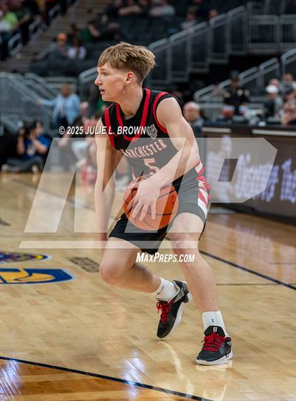 Thumbnail 1 in University vs. Manchester (IHSAA 2A Final) photogallery.