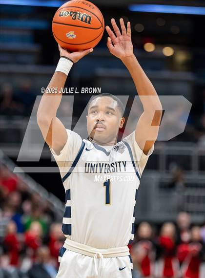 Thumbnail 1 in University vs. Manchester (IHSAA 2A Final) photogallery.
