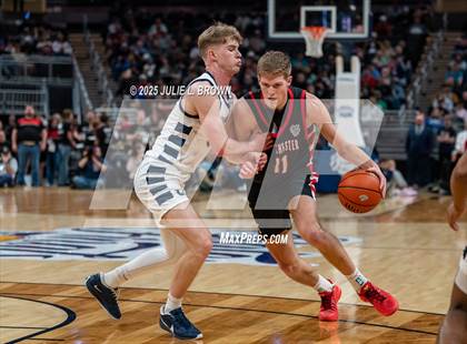 Thumbnail 1 in University vs. Manchester (IHSAA 2A Final) photogallery.
