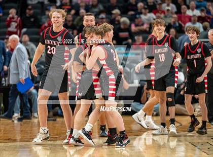 Thumbnail 1 in University vs. Manchester (IHSAA 2A Final) photogallery.