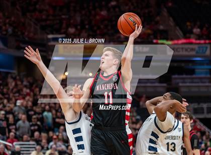 Thumbnail 2 in University vs. Manchester (IHSAA 2A Final) photogallery.