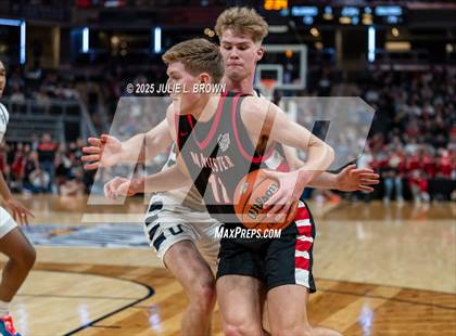 Thumbnail 3 in University vs. Manchester (IHSAA 2A Final) photogallery.