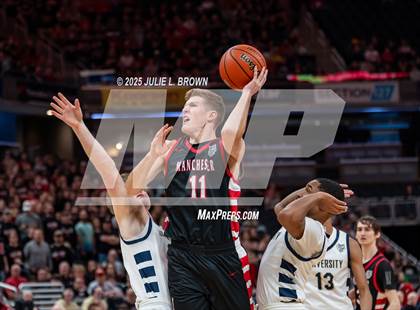 Thumbnail 1 in University vs. Manchester (IHSAA 2A Final) photogallery.