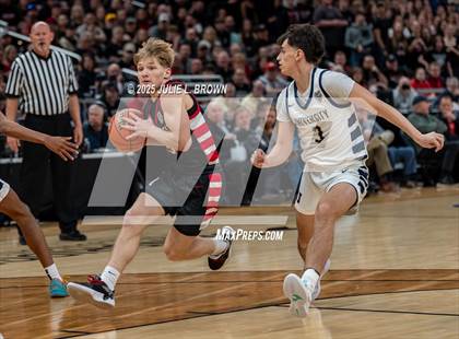Thumbnail 2 in University vs. Manchester (IHSAA 2A Final) photogallery.