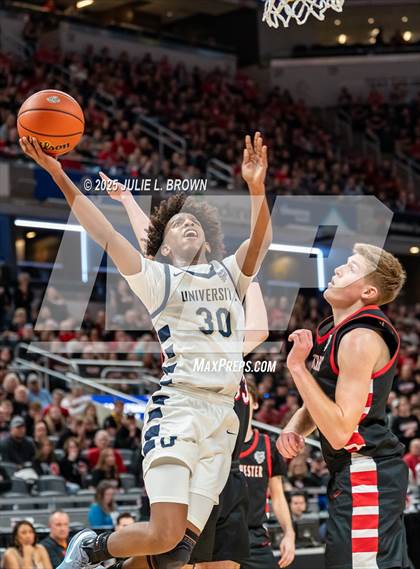 Thumbnail 2 in University vs. Manchester (IHSAA 2A Final) photogallery.