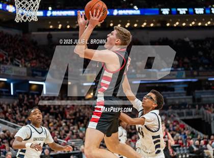 Thumbnail 2 in University vs. Manchester (IHSAA 2A Final) photogallery.