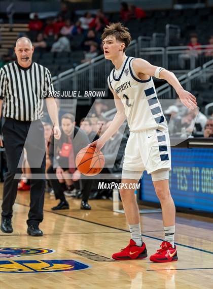 Thumbnail 1 in University vs. Manchester (IHSAA 2A Final) photogallery.