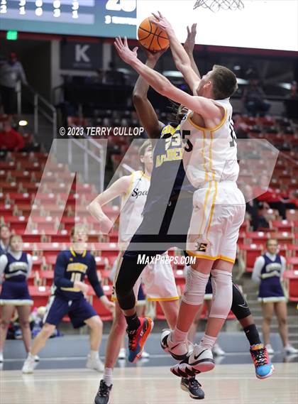 Thumbnail 2 in Summit Academy vs. Emery (UHSAA 3A Quarterfinal) photogallery.