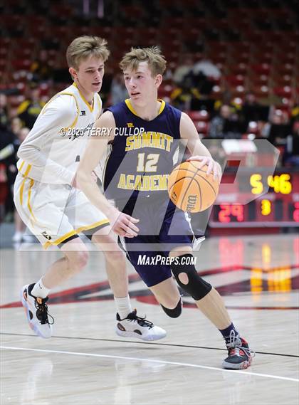 Thumbnail 1 in Summit Academy vs. Emery (UHSAA 3A Quarterfinal) photogallery.