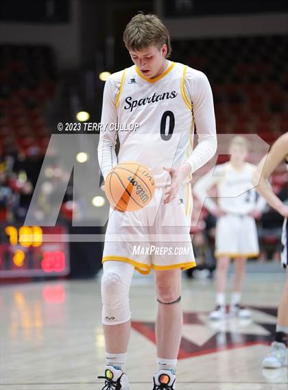 Thumbnail 2 in Summit Academy vs. Emery (UHSAA 3A Quarterfinal) photogallery.