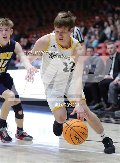 Thumbnail 2 in Summit Academy vs. Emery (UHSAA 3A Quarterfinal) photogallery.