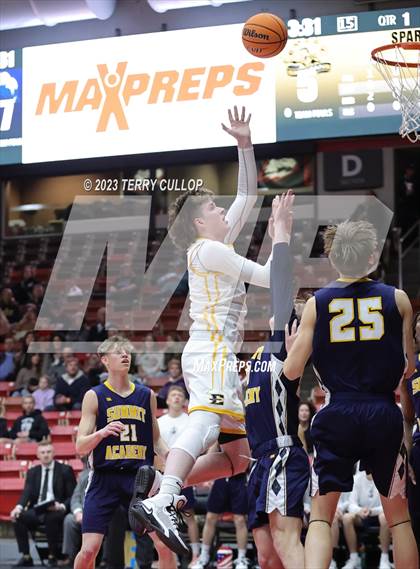 Thumbnail 2 in Summit Academy vs. Emery (UHSAA 3A Quarterfinal) photogallery.