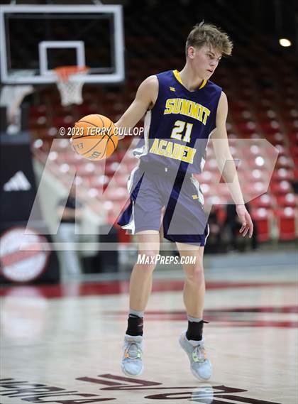 Thumbnail 3 in Summit Academy vs. Emery (UHSAA 3A Quarterfinal) photogallery.