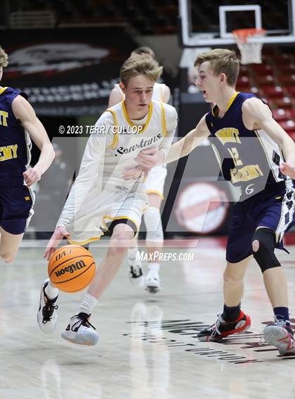 Thumbnail 1 in Summit Academy vs. Emery (UHSAA 3A Quarterfinal) photogallery.