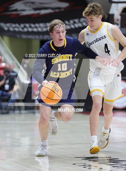 Thumbnail 3 in Summit Academy vs. Emery (UHSAA 3A Quarterfinal) photogallery.