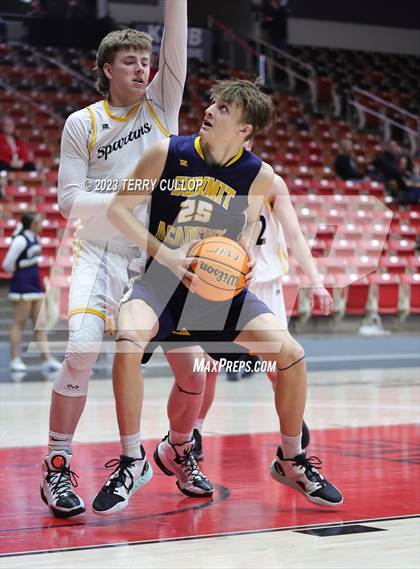 Thumbnail 3 in Summit Academy vs. Emery (UHSAA 3A Quarterfinal) photogallery.