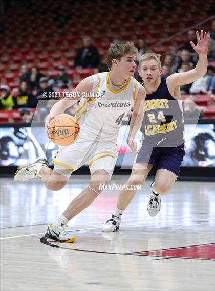 Thumbnail 3 in Summit Academy vs. Emery (UHSAA 3A Quarterfinal) photogallery.