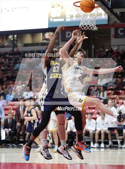 Thumbnail 3 in Summit Academy vs. Emery (UHSAA 3A Quarterfinal) photogallery.