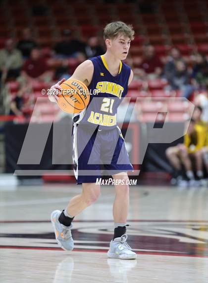 Thumbnail 1 in Summit Academy vs. Emery (UHSAA 3A Quarterfinal) photogallery.