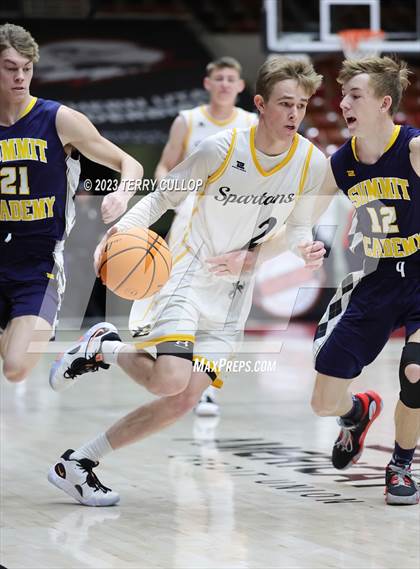 Thumbnail 3 in Summit Academy vs. Emery (UHSAA 3A Quarterfinal) photogallery.