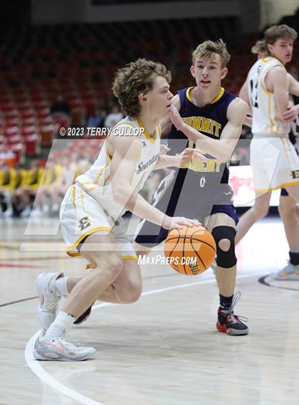Thumbnail 3 in Summit Academy vs. Emery (UHSAA 3A Quarterfinal) photogallery.
