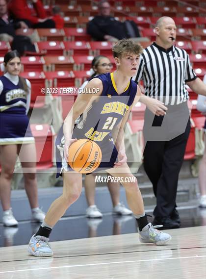 Thumbnail 1 in Summit Academy vs. Emery (UHSAA 3A Quarterfinal) photogallery.
