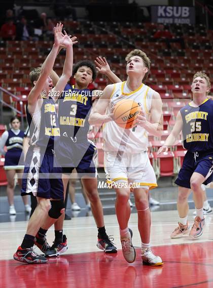 Thumbnail 1 in Summit Academy vs. Emery (UHSAA 3A Quarterfinal) photogallery.