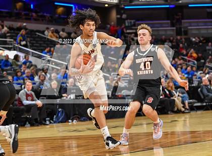Thumbnail 2 in Indianapolis Lutheran v Southwood (IHSAA 1A Final) photogallery.