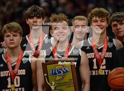Thumbnail 2 in Indianapolis Lutheran v Southwood (IHSAA 1A Final) photogallery.