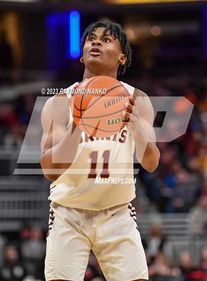 Thumbnail 3 in Indianapolis Lutheran v Southwood (IHSAA 1A Final) photogallery.