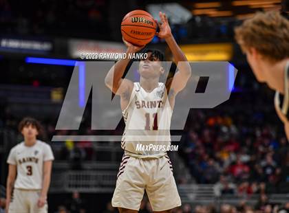 Thumbnail 2 in Indianapolis Lutheran v Southwood (IHSAA 1A Final) photogallery.