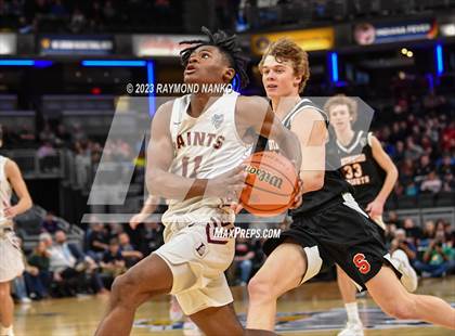 Thumbnail 2 in Indianapolis Lutheran v Southwood (IHSAA 1A Final) photogallery.