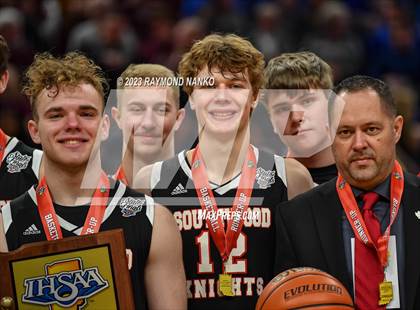 Thumbnail 3 in Indianapolis Lutheran v Southwood (IHSAA 1A Final) photogallery.