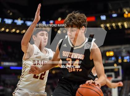 Thumbnail 2 in Indianapolis Lutheran v Southwood (IHSAA 1A Final) photogallery.