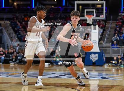 Thumbnail 1 in Indianapolis Lutheran v Southwood (IHSAA 1A Final) photogallery.