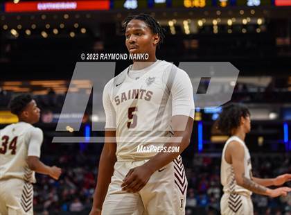 Thumbnail 2 in Indianapolis Lutheran v Southwood (IHSAA 1A Final) photogallery.