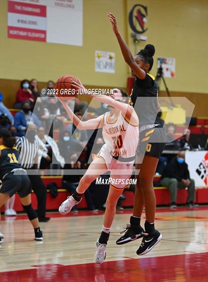 Thumbnail 3 in Bishop O'Dowd @ Cardinal Newman (CIF NCS Open Division Playoffs) photogallery.