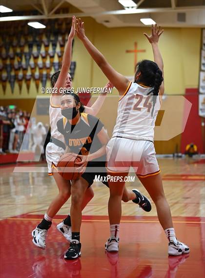 Thumbnail 1 in Bishop O'Dowd @ Cardinal Newman (CIF NCS Open Division Playoffs) photogallery.